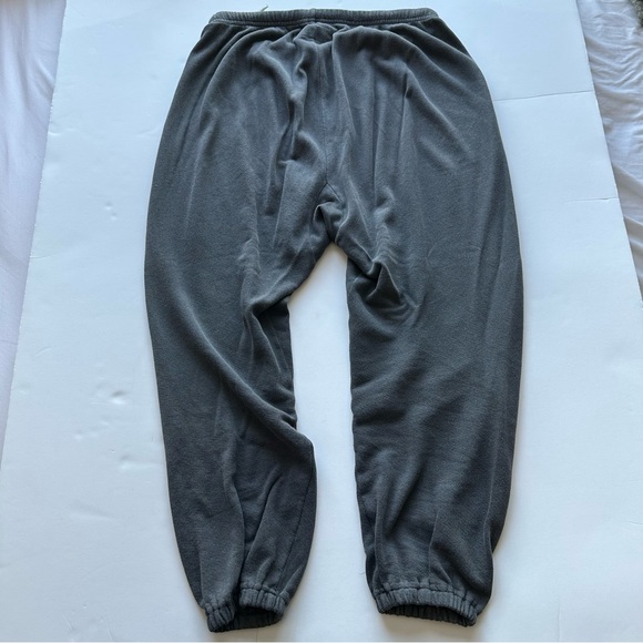 The Great Cropped Sweatpants Washed Black Gray Color  100% Cotton SZ 1 Small - Picture 10 of 10